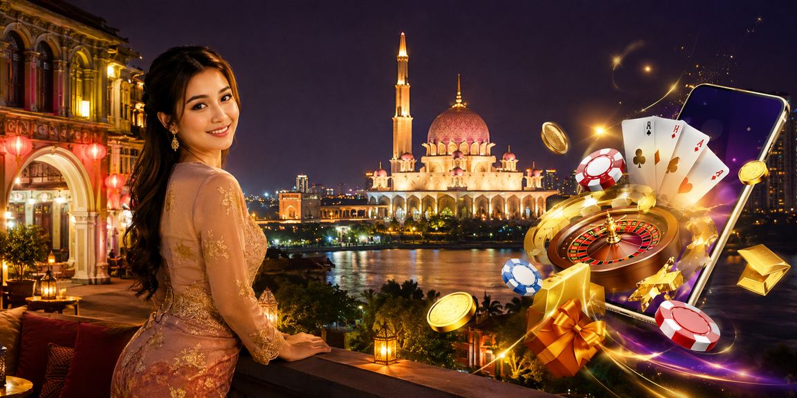 Hiburan kasino dan sukan maya bergaya Malaysia di Putrajaya melalui 3dsky